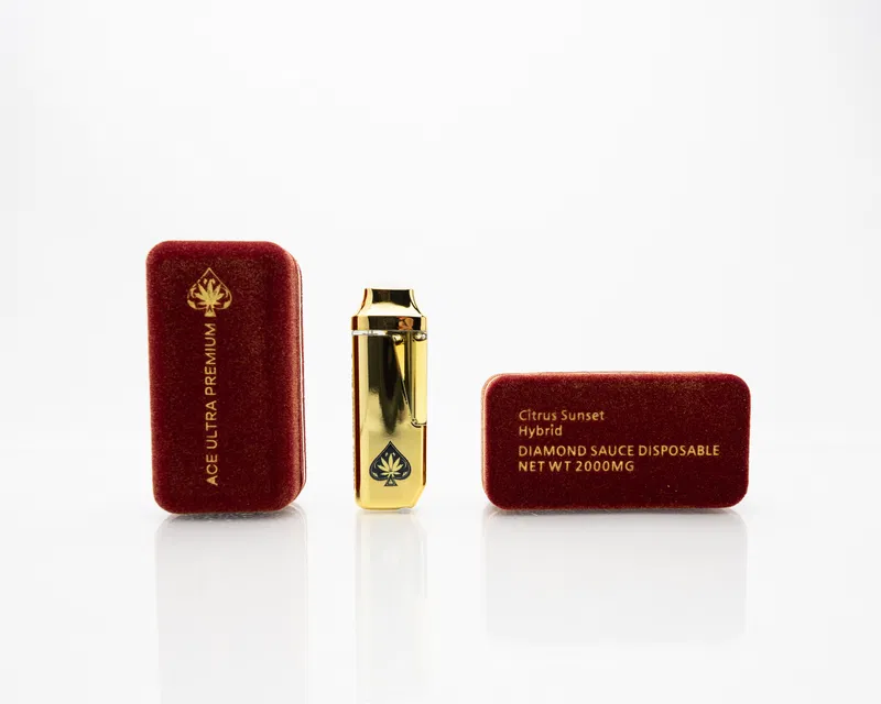 Ace Ultra Disposable Rechargeable Vape Cart 2 grams (2000mg) - Image 3