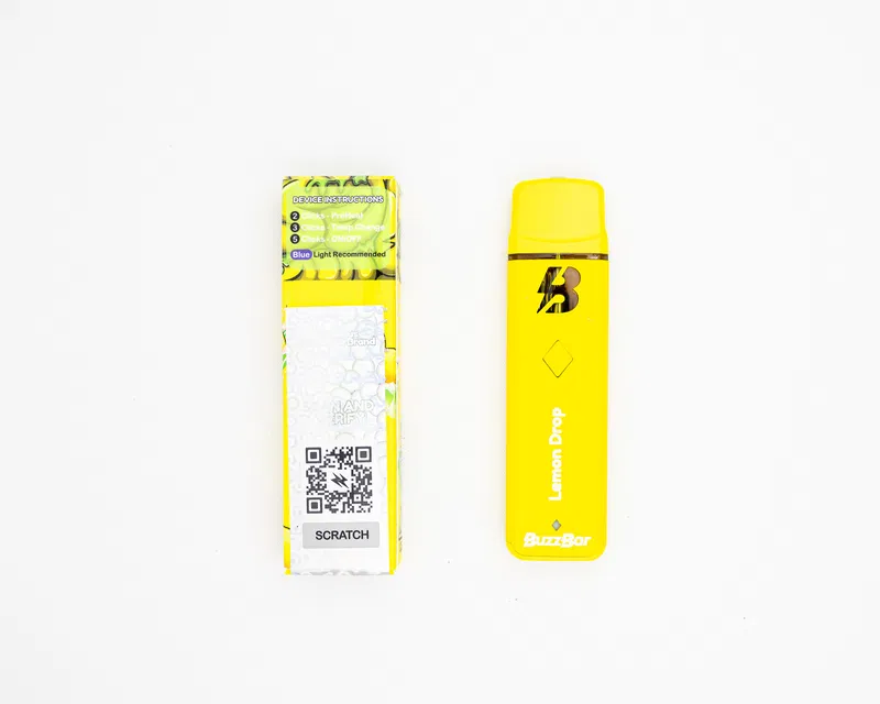 BUZZ BAR - DISPOSABLE RECHARGEABLE VAPE CART - INFUSED W/ LIVE DIAMONDS - 2G - Image 6