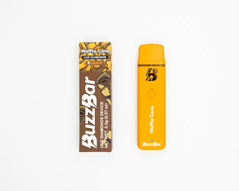 BUZZ BAR - DISPOSABLE RECHARGEABLE VAPE CART - INFUSED W/ LIVE DIAMONDS - 2G - Image 15