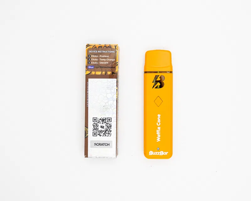 BUZZ BAR - DISPOSABLE RECHARGEABLE VAPE CART - INFUSED W/ LIVE DIAMONDS - 2G - Image 16