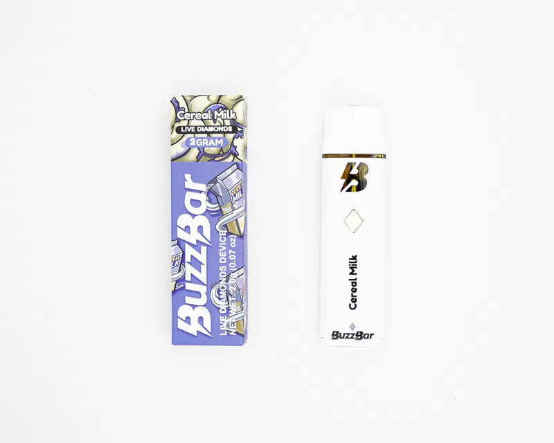 BUZZ BAR - DISPOSABLE RECHARGEABLE VAPE CART - INFUSED W/ LIVE DIAMONDS - 2G - Image 17