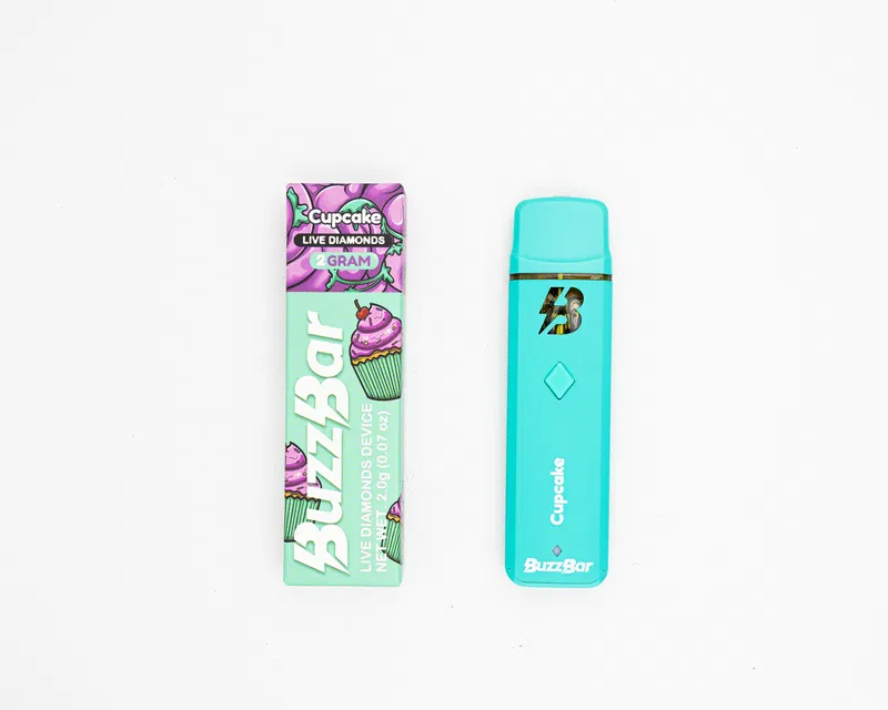 BUZZ BAR - DISPOSABLE RECHARGEABLE VAPE CART - INFUSED W/ LIVE DIAMONDS - 2G - Image 19