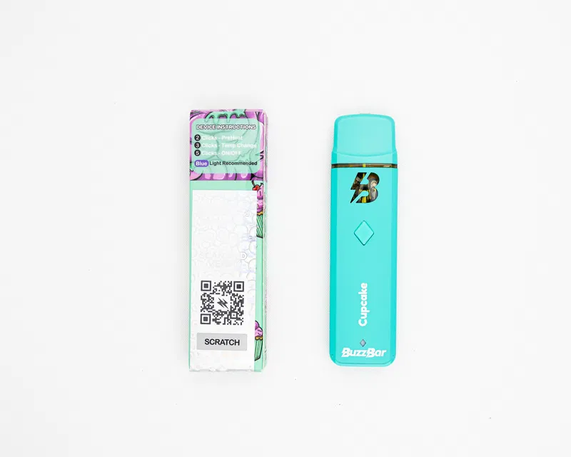 BUZZ BAR - DISPOSABLE RECHARGEABLE VAPE CART - INFUSED W/ LIVE DIAMONDS - 2G - Image 20