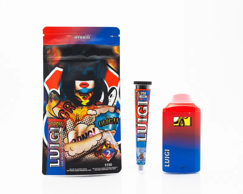 Luigi Limited Edition Dual Pack – Vape + Preroll