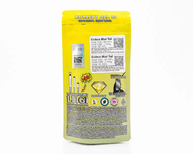 Luigi Limited Edition Dual Pack – Vape + Preroll - Image 3