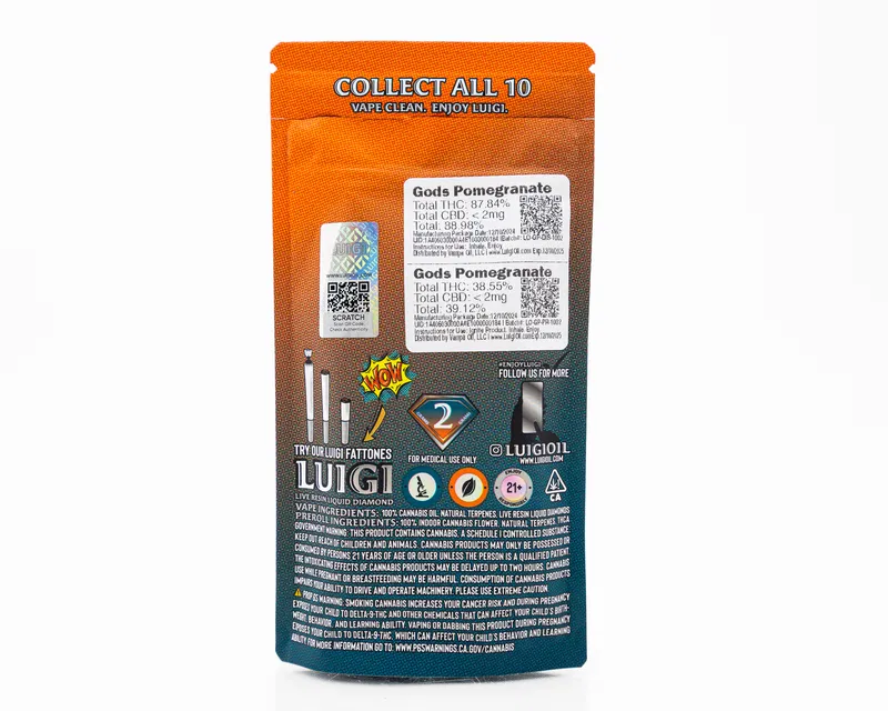 Luigi Limited Edition Dual Pack – Vape + Preroll - Image 7