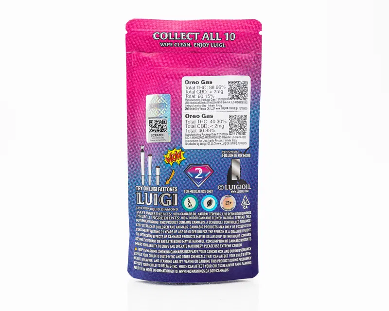 Luigi Limited Edition Dual Pack – Vape + Preroll - Image 11