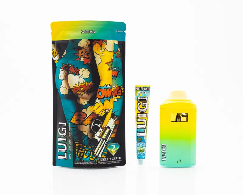 Luigi Limited Edition Dual Pack – Vape + Preroll - Image 14